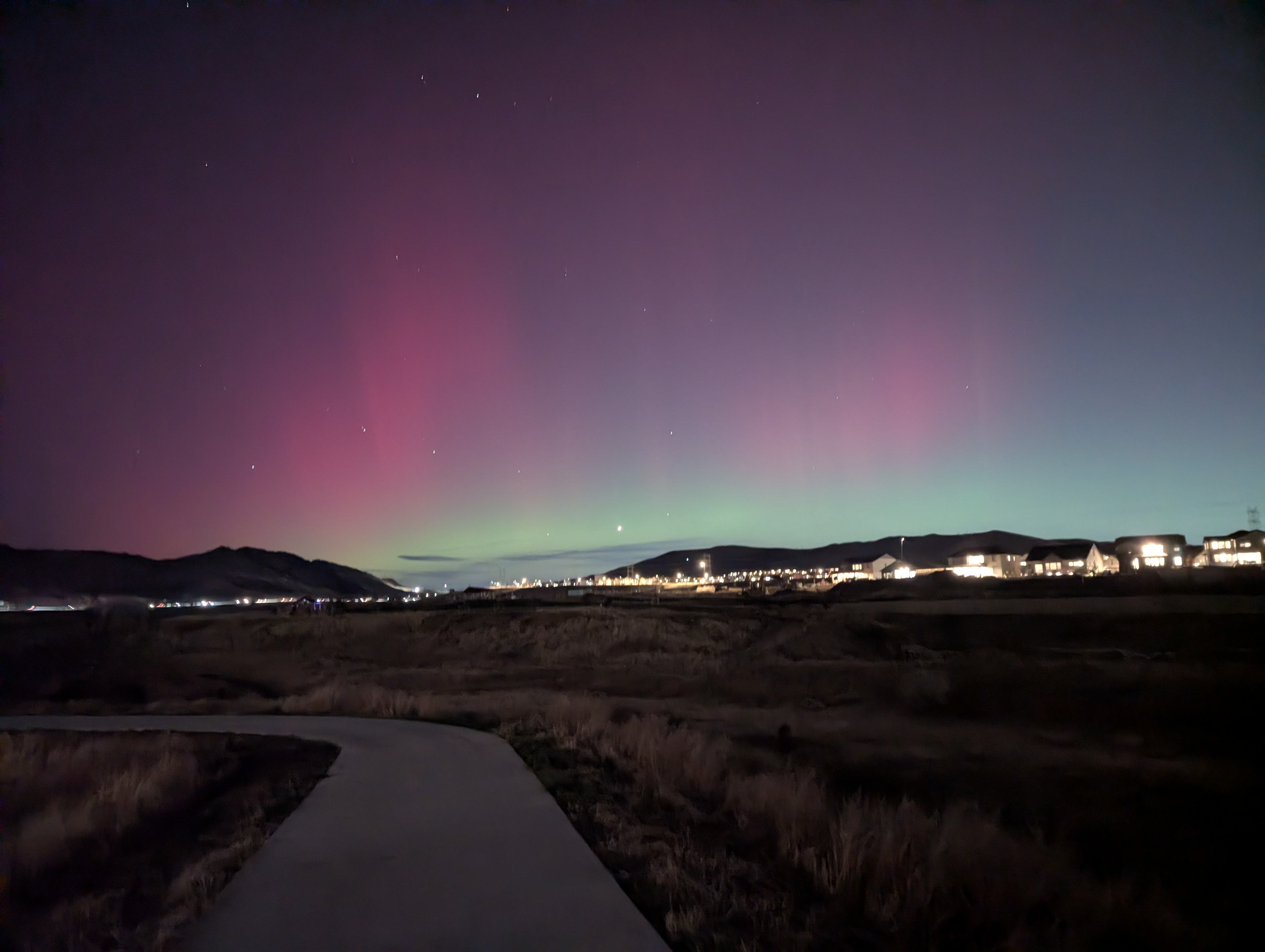 Northern Lights, Morrison, Colorado